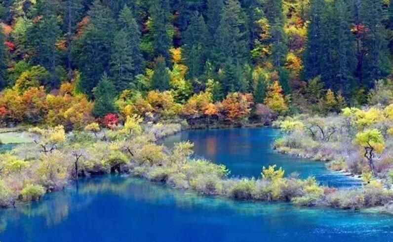 九寨沟犀牛海,一个神秘的地方